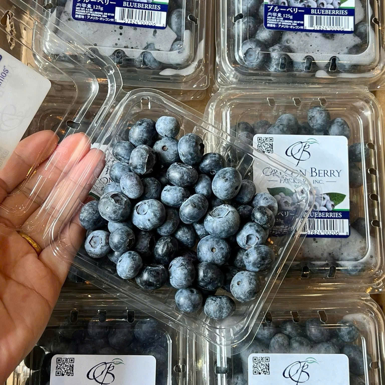 AiFruitBoxes - Blueberries New Zealand -Thùng 12 Hộp 125gr